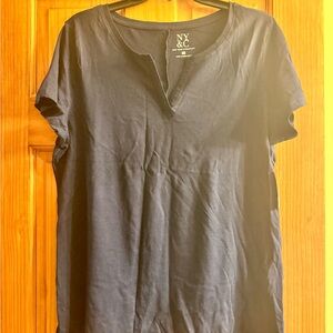 NWT New York & Company Women's Navy T-shirt